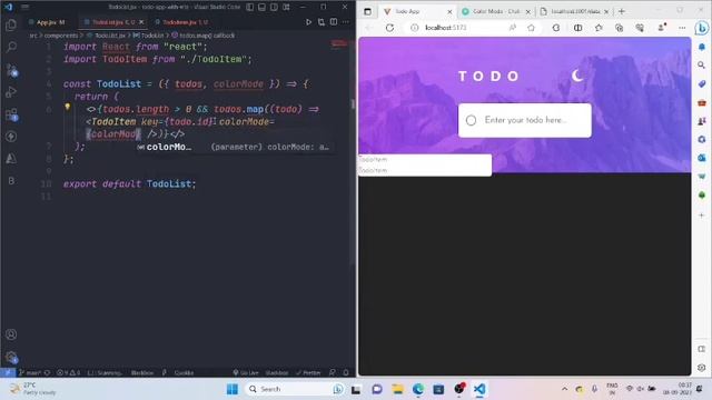 Create a Todo App with Vite + React | Frontend Mentor Challenge #react #javascript #frontendmentor