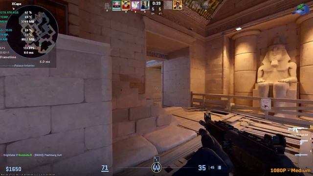 Counter-Strike 2 - GTX 970 4GB - I5 3570 - Anubis - All Settings смотреть онлайн