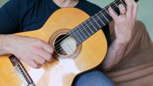 Prelude in D Minor BWV 999 for guitar