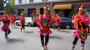 Kallio Kukkii 2013 Samba Street Parade, Helsinki Finland