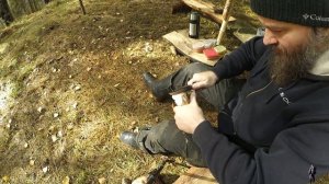 №3 - Доработка укрытия. Участок в тайге. Благоустраиваюсь. Строю под землёй.