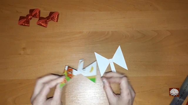 DIY Шаблон Бантика МК Бантик из фоамирана своими руками смотреть онлайн
