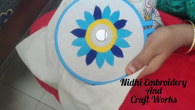 Hand Embroidery Tutorial Stitch - 4, 5, 6 in Tamil /#handembroidery