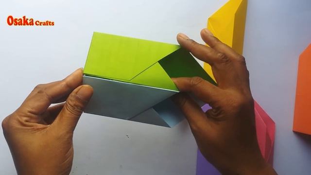 DIY: Pen & Pencil Holder !!! How to Make Origami Hexagonal Pen / Pencil Holder !!!