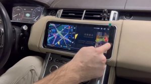 Range Rover Sport - 12,3" multimedia monitor (замена монитора)