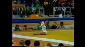 Ольга Корбут.  Олимпийские моменты  1972  года.