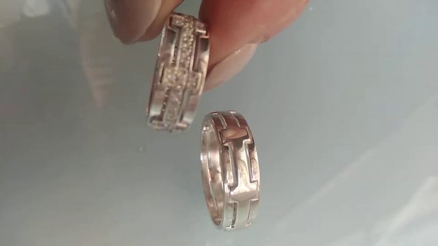 Серебряные обручальные кольца смотреть онлайн