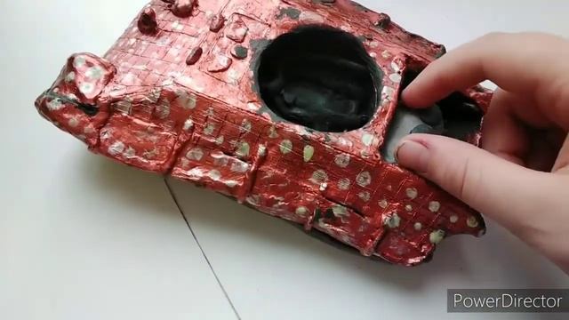Танк Tiger II из скульптурного пластилина и мой первый опыт ролика в таком формате!
