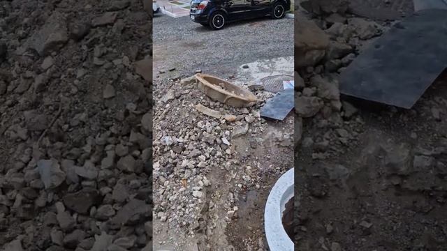 Советы по монтажу плиты перекрытия для колодца на дороге! ? #канализация #колодец смотреть онлайн