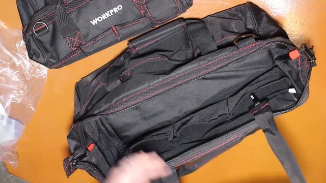 Лучшие сумки для инструментов с Китая. WorkPro 14 и WorkPro 18 с AliExpress смотреть онлайн