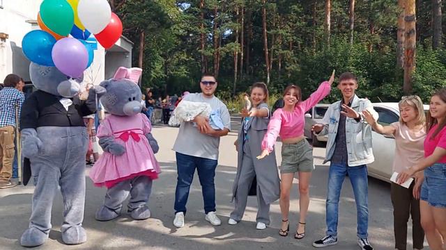 Поздравляем Данила и Марину с рождением сына от Funny-show.ru смотреть онлайн