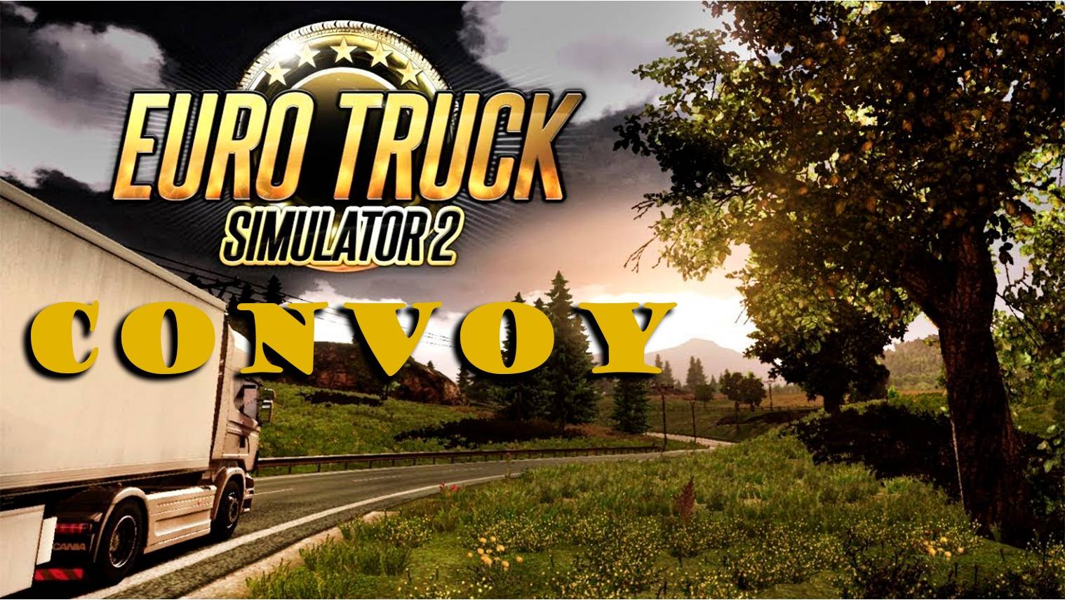 Euro Truck Simulator 2. Конвой