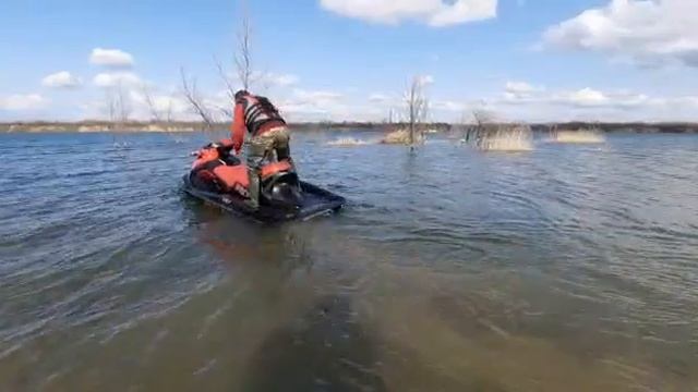 Гидроцикл BRP с двигателем ВАЗ часть 1 смотреть онлайн
