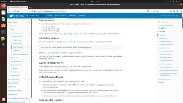 07 Docker Install Linux Ubuntu 20 04 LTS смотреть онлайн