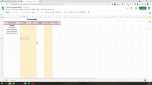 Create a cake costs spreadsheet