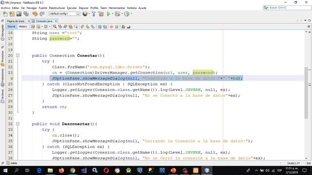 ? Vídeo 5 Conexión a la Base de Datos ? Crud MVC JAVA смотреть онлайн