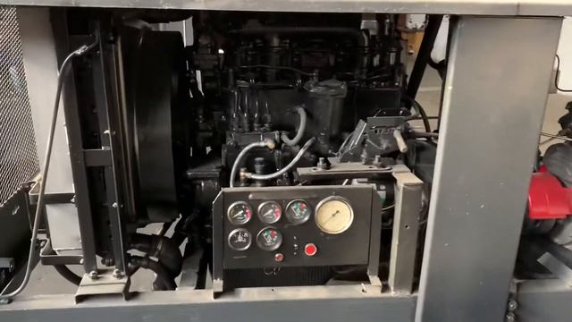 Компрессор ЗИФ-55 с дизельным двигателем Д-240