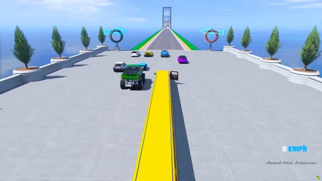 МОЖНО ЛИ ПЕРЕПРЫГНУТЬ РАЗРУШЕННЫЙ МОСТ на ЧИТЕРСКИХ МАШИНАХ в ГТА 5 МОДЫ - ЭКСПЕРИМЕНТЫ в GTA 5 смотреть онлайн