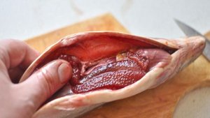 Голец, запеченный в духовке