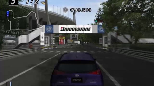 Геймплей toyota caldina - gran turismo 4