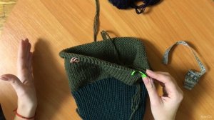 Вязаный подклад для шапки / Как связать подклад для шапки