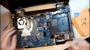 РАЗБОР И ЗАМЕНА ТЕРМОПАСТЫ - LENOVO  b570e
