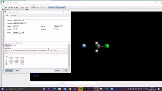 Avogadro + ORCA Tutorial: 18. Saddle Point on Potential Energy Surface смотреть онлайн