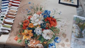 Фламандское лето\Риолис\Готовая работа\вышивка крестом