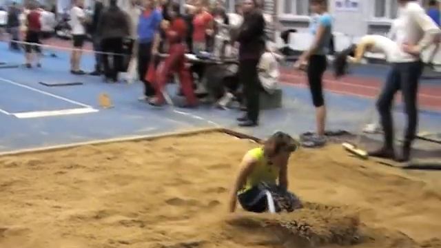 Чемпионат МГУ-2010, прыжки в длину, женщины, часть 1 смотреть онлайн