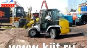 Фронтальные немецкие погрузчики KRAMER на СТТ 2011 погрузчики Крамер на строительной выставке СТТ