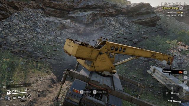 SnowRunner - Azov 73210 & Crane Gameplay PC (Part 2)