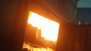 Приставка на отработке в печь.