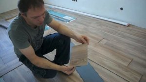 Замковая кварц виниловая плитка