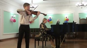 Международный конкурс молодых исполнителей   им. М.М. Берлянчика. Еремеев Илья