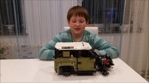 Краткий обзор сбора Lego Technic 42110 Land Rover Defender 2573 деталей часть 3
