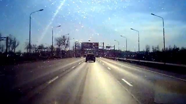 1 Съезжаем с КАД на Пулковское шоссе, проезжаем Метрику, Пулковские высоты смотреть онлайн