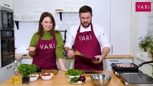 Готовим шашлык из печени индейки в беконе! Кулинарная программа "Вари вместе с VARI"