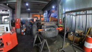 Замена гидроцилиндров на грейфере ВЕЛМАШ ГЛ-1У, монтаж мультилифта Hyva, ремонт стрелы KANGLIM