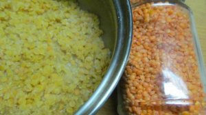 Гарнир из чечевицы