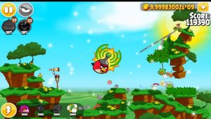 Angry Birds Seasons Marie Hamtoinette All levels (player00713)