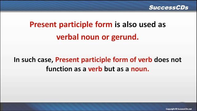 Different forms of verbs - Learn  English Grammar