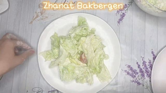 ЦЕЗАРЬ САЛАТ. CAESAR SALAD. ЦЕЗАРЬ САЛАТ С СЕМГОЙ. #салат #салатрецепт #салатцезарь #цезарьсалат