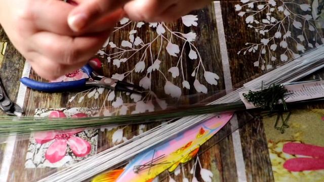 Петельки для маленьких цветочков из полимерной глины!!! #проволока #основаподцветыизглины смотреть онлайн