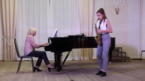 О. Гриллаарт "Фантазия с вариациями" Для саксофона и фортепиано Дарина Базанова саксофон
