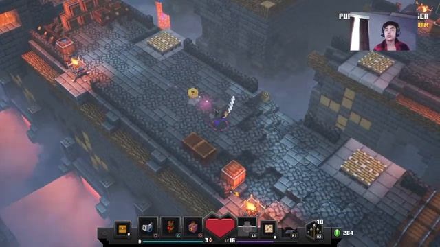 Last map Minecraft dungeon смотреть онлайн