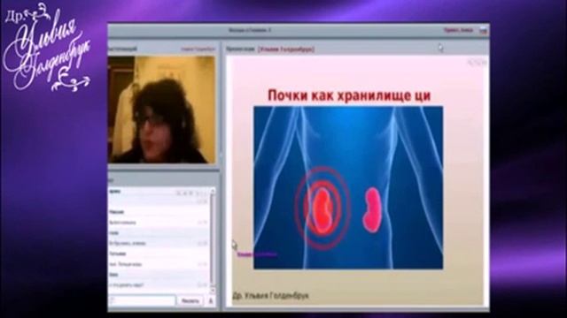 #ПОЧКИ хранилище энергии ЦИ. Рекомендации др.Ульвия Голденбрук