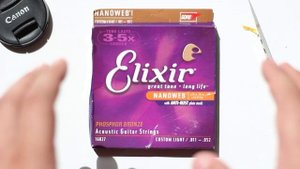 Elixir 16027 / Струны для акустической гитары ► Посылка из Китая / AliExpress