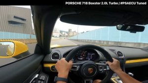 PORSCHE 718 Boxster 2.0L Turbo / #PSAECU Stage 2