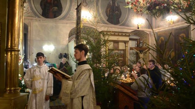 Торжественное богослужение в праздник Рождества Господа Бога и Спаса нашего Иисуса Христа смотреть онлайн