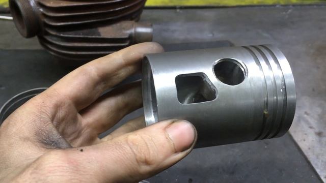 Самодельный поршень для мотоцикла Цюндапп DB-200 смотреть онлайн